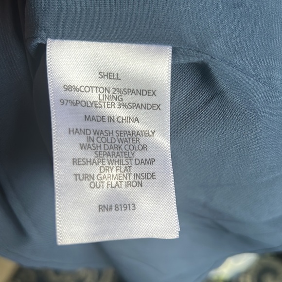 Plenty by Tracy Reese Blue Paisley Melanie Cap Sleeve Dress Size 4 - Picture 9 of 9